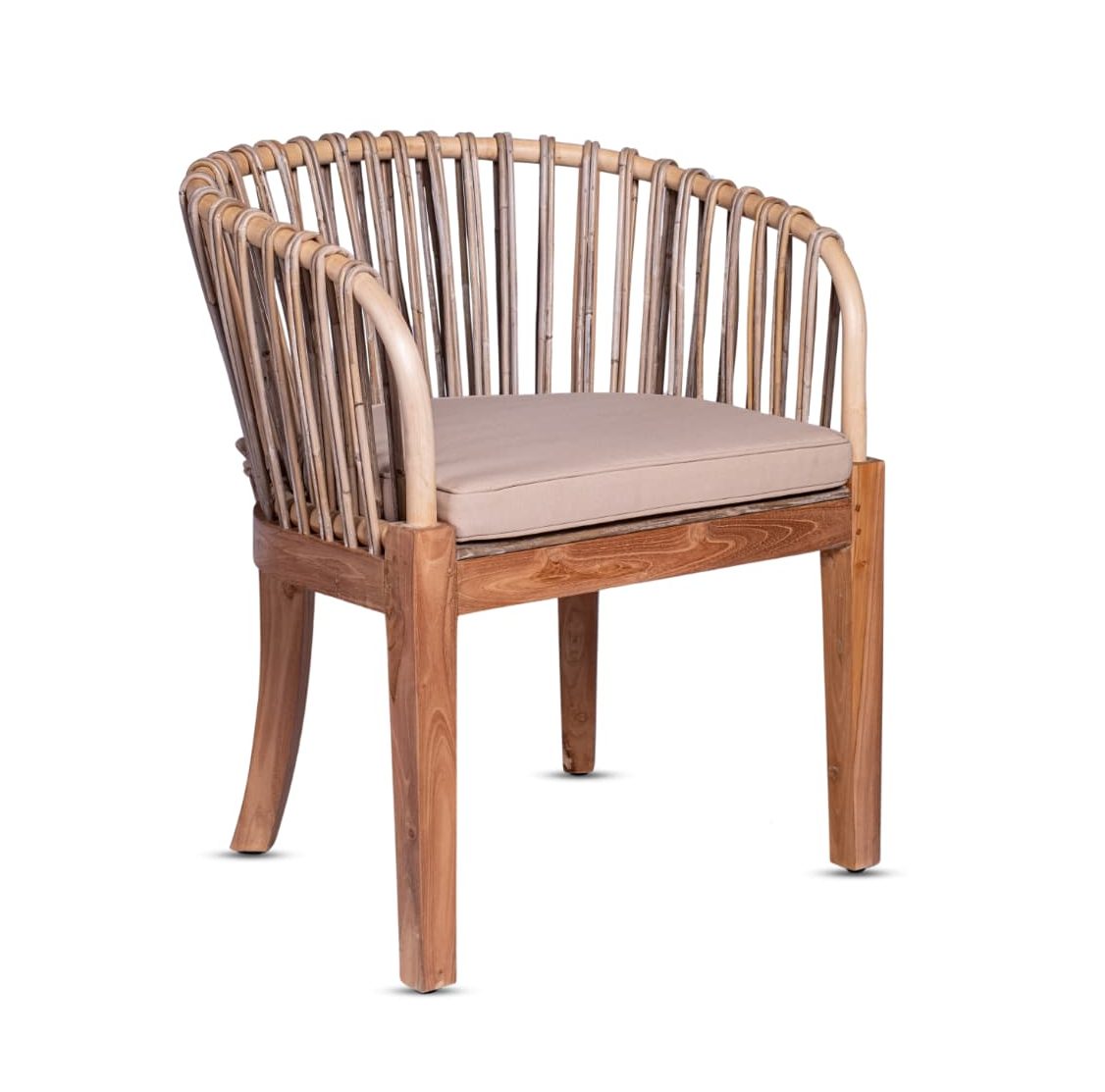 Rattan and Teak Armchair Indonesia
