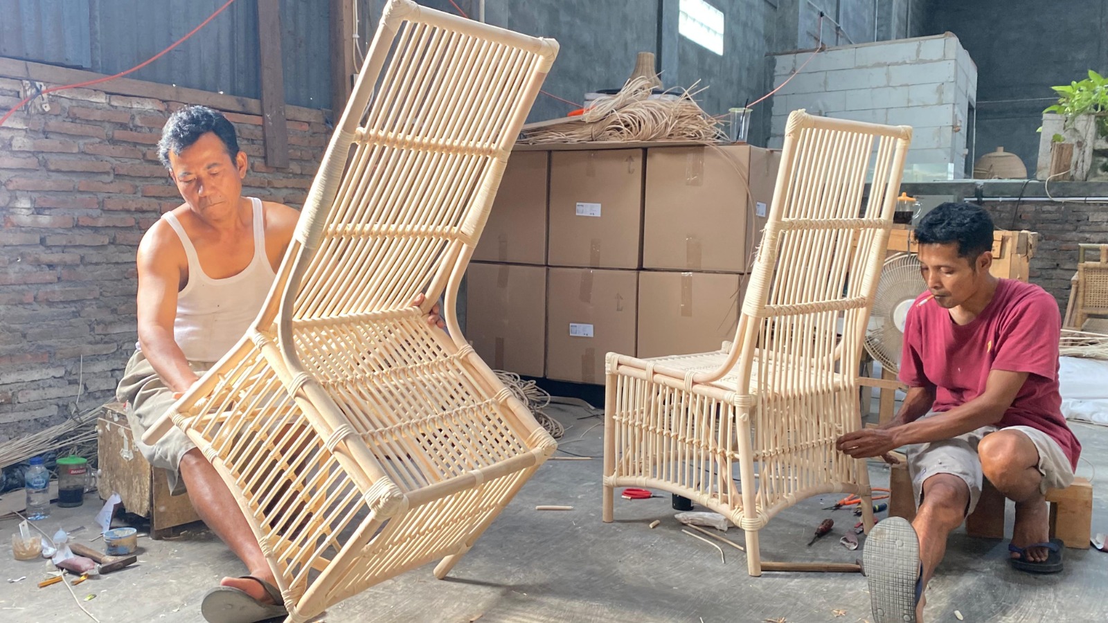 Rattan and Teak Furniture From Indonesia
